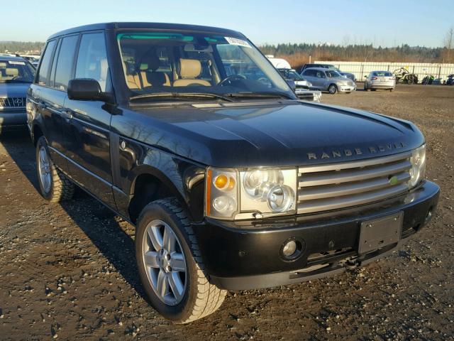 SALME11414A165381 - 2004 LAND ROVER RANGE ROVE BLACK photo 1