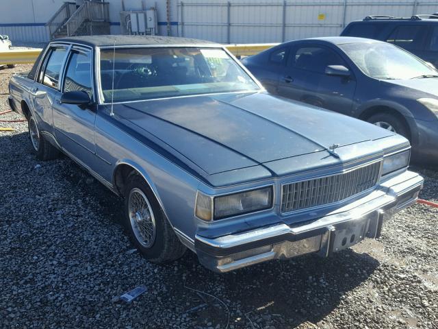 1G1BU51H4HX195448 - 1987 CHEVROLET CAPRICE CL 蓝色 照片 1