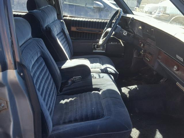 1G1BU51H4HX195448 - 1987 CHEVROLET CAPRICE CL 蓝色 照片 5