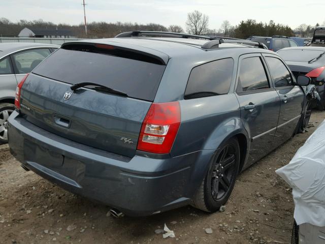 2D8GV58245H170790 - 2005 DODGE MAGNUM R/T BLUE photo 4