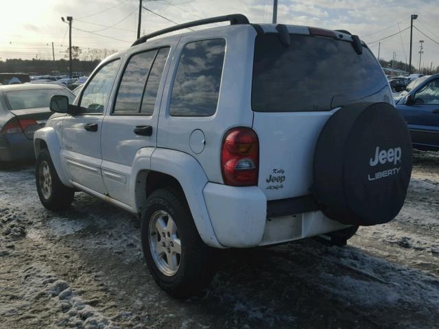 1J4GL58K94W268454 - 2004 JEEP LIBERTY LI WHITE photo 3