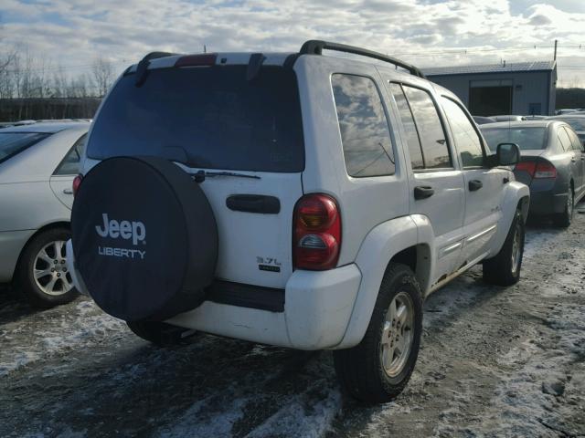 1J4GL58K94W268454 - 2004 JEEP LIBERTY LI WHITE photo 4