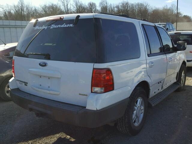 1FMPU16L94LB64695 - 2004 FORD EXPEDITION WHITE photo 4