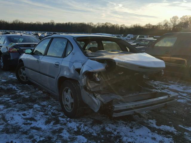 2G1WF52K439331087 - 2003 CHEVROLET IMPALA SILVER photo 3