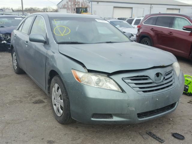 4T1BE46K38U736117 - 2008 TOYOTA CAMRY CE GREEN photo 1