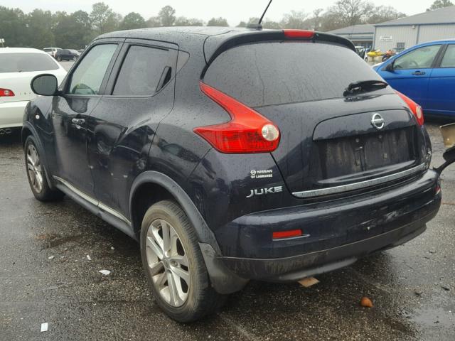 JN8AF5MR2BT014867 - 2011 NISSAN JUKE S BLACK photo 3