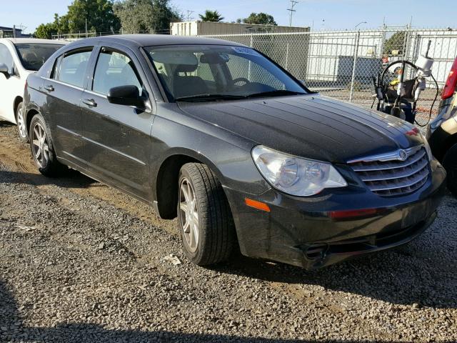 1C3LC56R97N528564 - 2007 CHRYSLER SEBRING TO BLACK photo 1