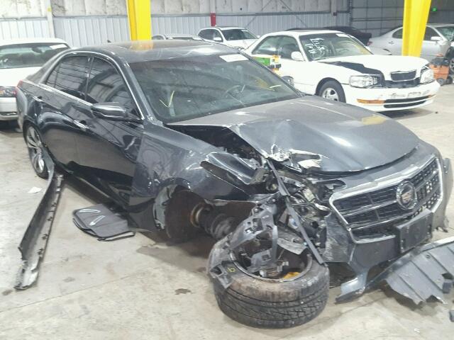 1G6AV5S81E0160355 - 2014 CADILLAC CTS VSPORT GRAY photo 1