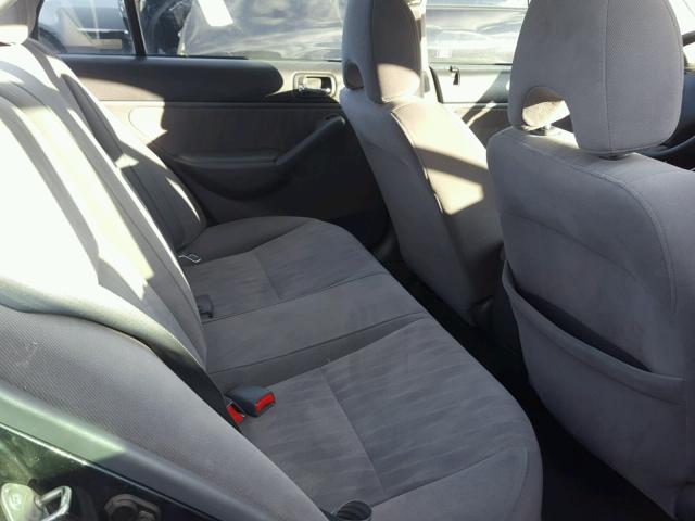 2HGES267X4H508706 - 2004 HONDA CIVIC EX BLACK photo 6