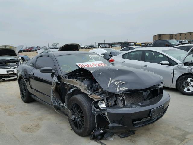 1ZVBP8AM8C5275186 - 2012 FORD MUSTANG BLACK photo 1