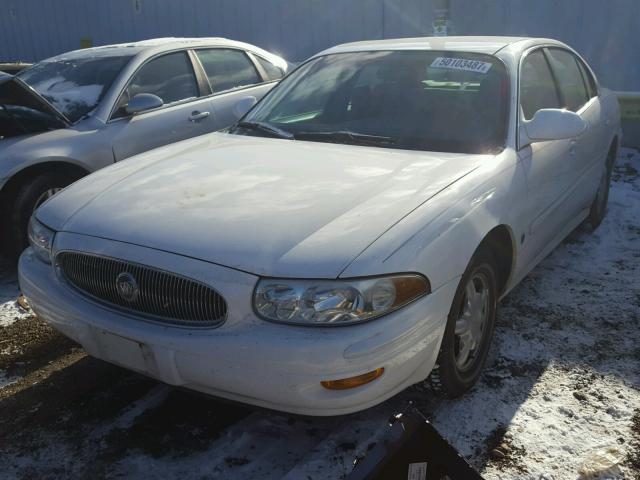 1G4HP54K31U290487 - 2001 BUICK LESABRE CU WHITE photo 2