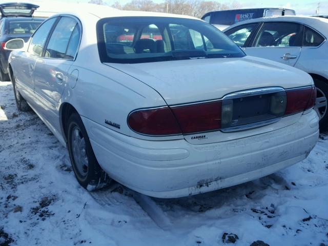 1G4HP54K31U290487 - 2001 BUICK LESABRE CU WHITE photo 3