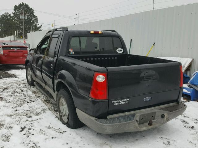 1FMZU77E03UB57249 - 2003 FORD EXPLORER S 黑色 照片 3