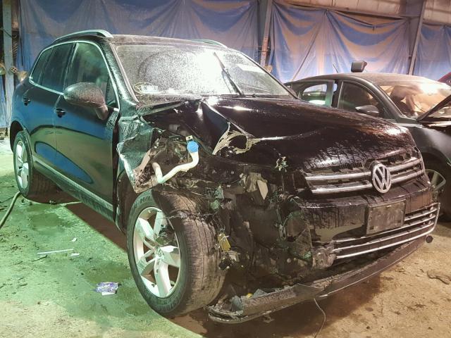 WVGFF9BP9BD000433 - 2011 VOLKSWAGEN TOUAREG V6 BLACK photo 1