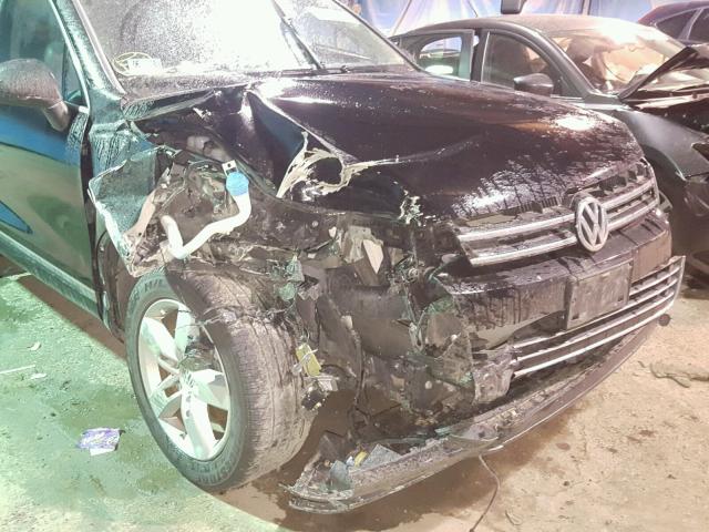 WVGFF9BP9BD000433 - 2011 VOLKSWAGEN TOUAREG V6 BLACK photo 9