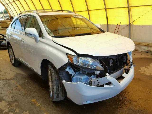 2T2BK1BA9CC148524 - 2012 LEXUS RX 350 WHITE photo 1