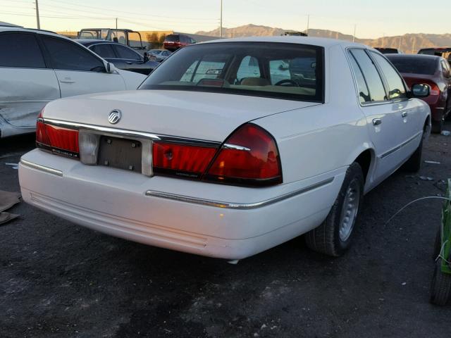 2MEFM75W2WX686748 - 1998 MERCURY GRAND MARQ WHITE photo 4