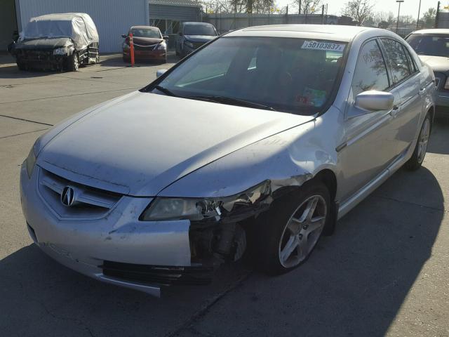 19UUA66205A041628 - 2005 ACURA TL SILVER photo 2