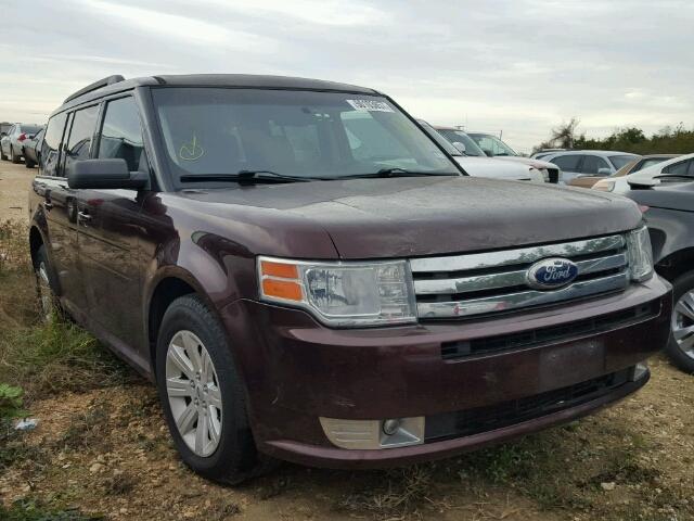 2FMGK5BC9CBD18579 - 2012 FORD FLEX SE BURGUNDY photo 1