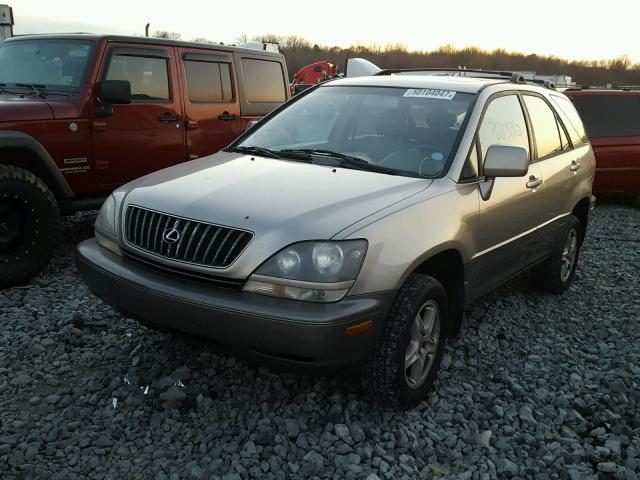 JT6GF10U8Y0069480 - 2000 LEXUS RX 300 TAN photo 2