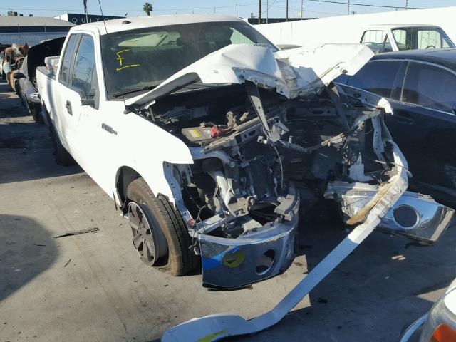 1FTRX12VX9KB42875 - 2009 FORD F150 SUPER WHITE photo 1