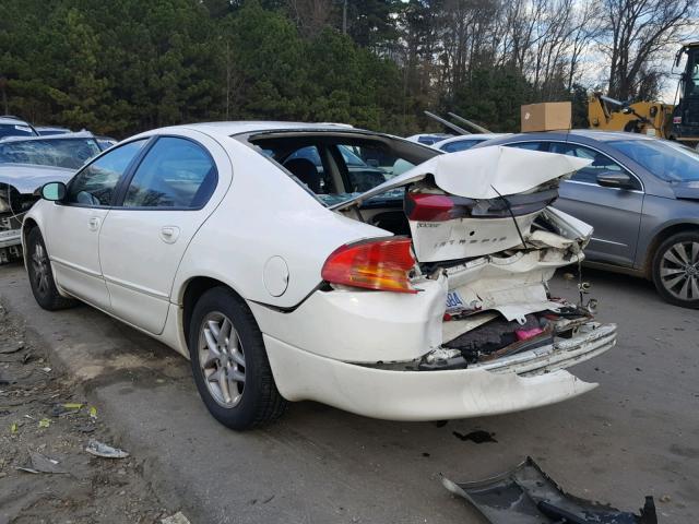 2B3HD46R64H596867 - 2004 DODGE INTREPID S 白色 照片 3