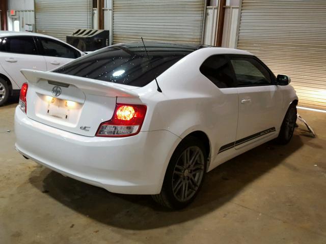 JTKJF5C77C3042430 - 2012 TOYOTA SCION TC WHITE photo 4