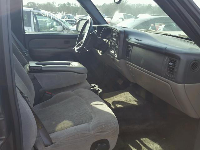 3GNEC16TX1G243324 - 2001 CHEVROLET SUBURBAN C GRAY photo 5