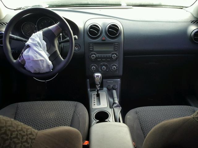 1G2ZG58N474146294 - 2007 PONTIAC G6 BASE BLACK photo 9