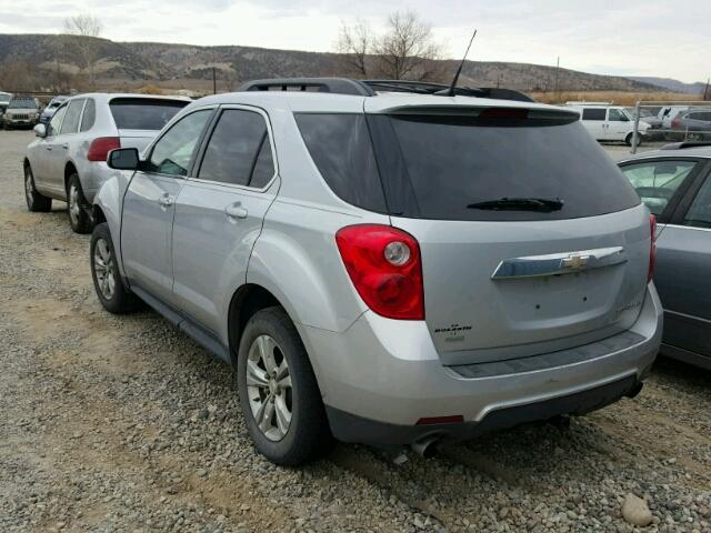 2GNFLNE54C6386377 - 2012 CHEVROLET EQUINOX LT SILVER photo 3