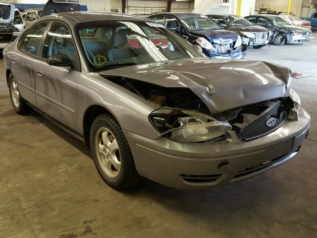 1FAFP53U96A125721 - 2006 FORD TAURUS SE SILVER photo 1