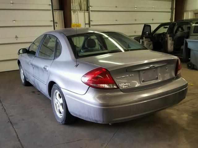 1FAFP53U96A125721 - 2006 FORD TAURUS SE SILVER photo 3