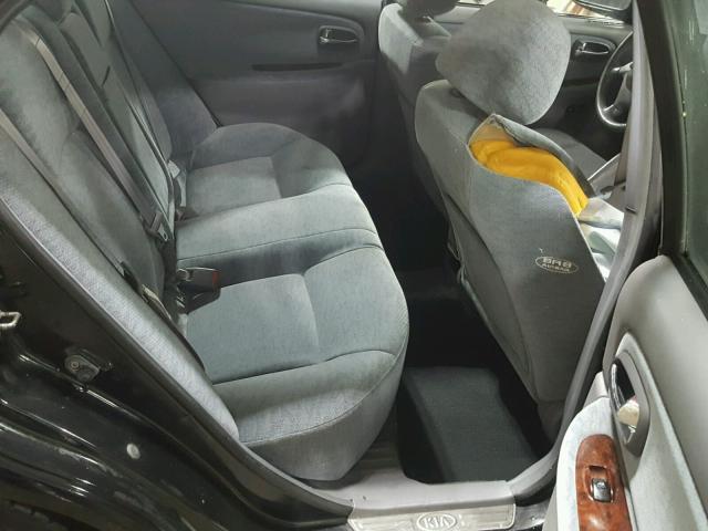 KNAGD126765463594 - 2006 KIA OPTIMA LX BLACK photo 6