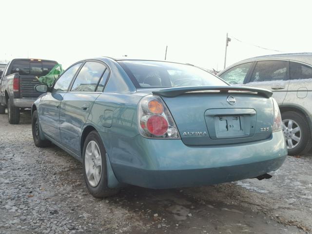 1N4AL11D02C172765 - 2002 NISSAN ALTIMA BAS TEAL photo 3