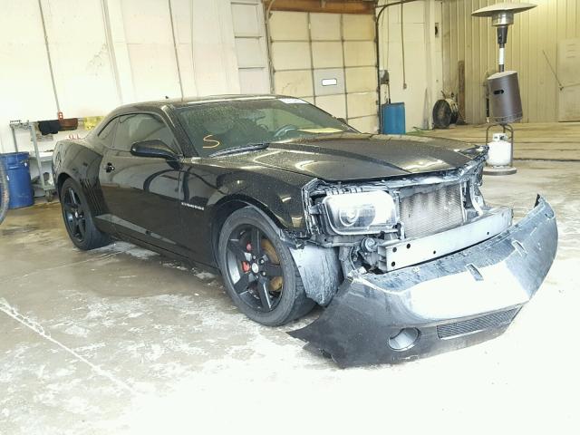 2G1FB1ED1B9141330 - 2011 CHEVROLET CAMARO LT BLACK photo 1