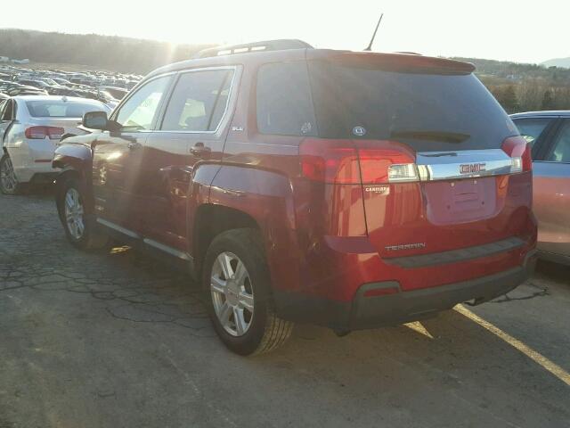 2GKALREK8E6379214 - 2014 GMC TERRAIN SL RED photo 3