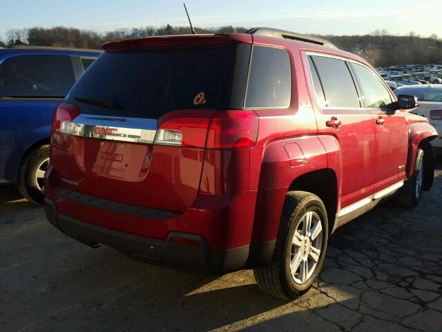 2GKALREK8E6379214 - 2014 GMC TERRAIN SL RED photo 4