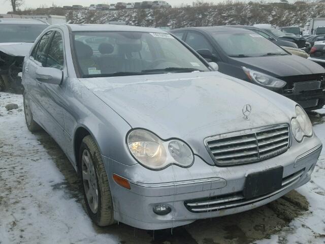 WDBRF92H36F785258 - 2006 MERCEDES-BENZ C GENERATI SILVER photo 1