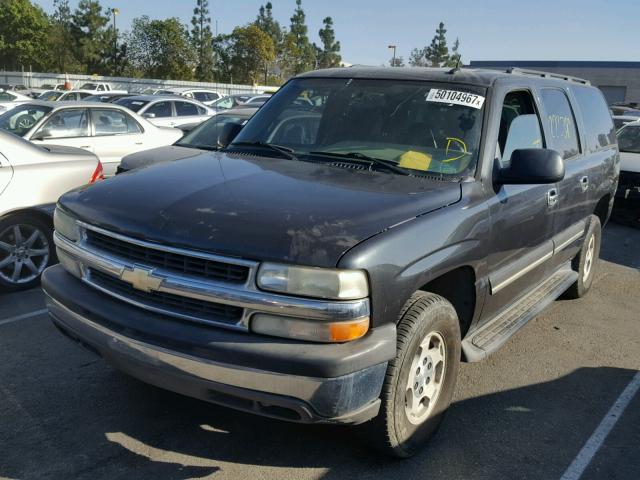 3GNEC16Z85G274114 - 2005 CHEVROLET SUBURBAN C CHARCOAL photo 2