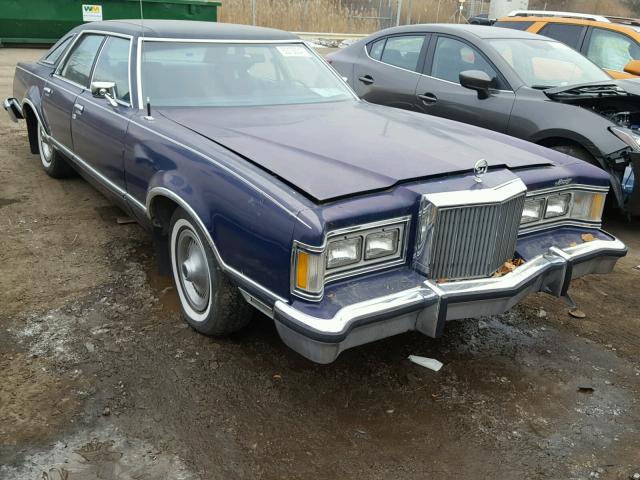 8H92H509788 - 1978 MERCURY COUGAR WGN BLUE photo 1