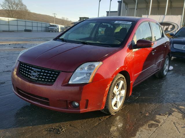 3N1AB61E88L759301 - 2008 NISSAN SENTRA 2.0 RED photo 2