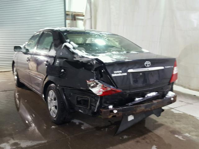 4T1BE32K72U108567 - 2002 TOYOTA CAMRY LE შავი ფოტო 3