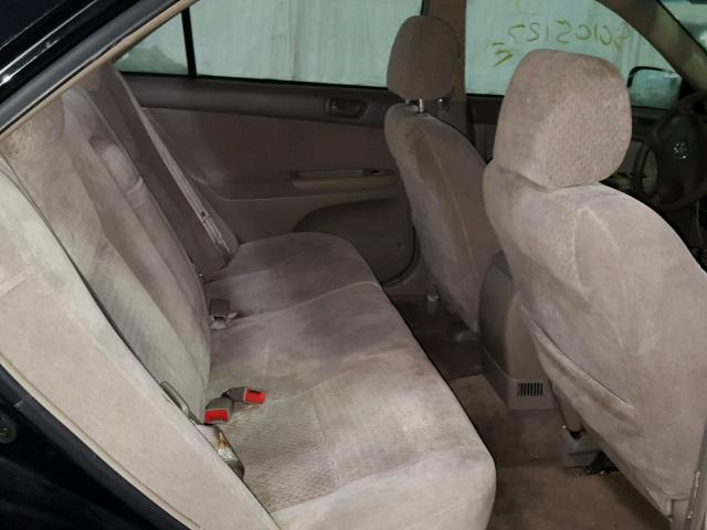 4T1BE32K72U108567 - 2002 TOYOTA CAMRY LE შავი ფოტო 6