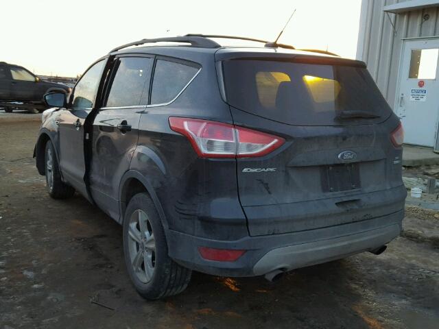 1FMCU9GX5EUE30031 - 2014 FORD ESCAPE SE BLACK photo 3