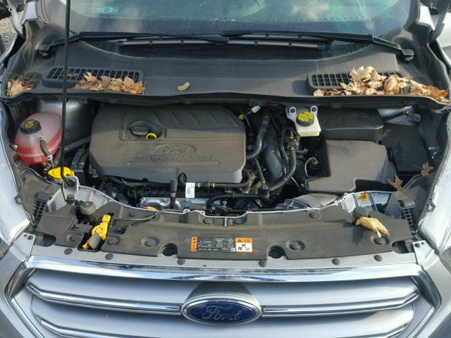 1FMCU9GD4HUB03243 - 2017 FORD ESCAPE SE 银色 照片 7