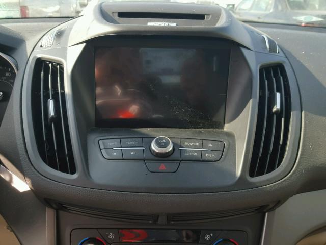 1FMCU9GD4HUB03243 - 2017 FORD ESCAPE SE 银色 照片 9