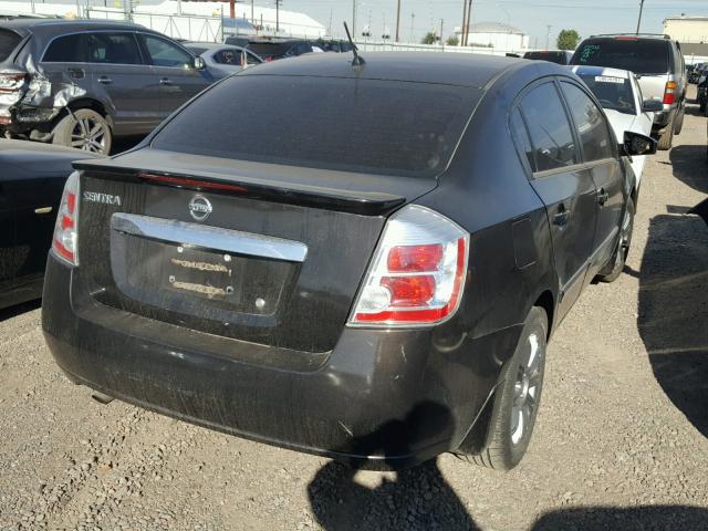 3N1AB6AP4BL660659 - 2011 NISSAN SENTRA 2.0 BLACK photo 4