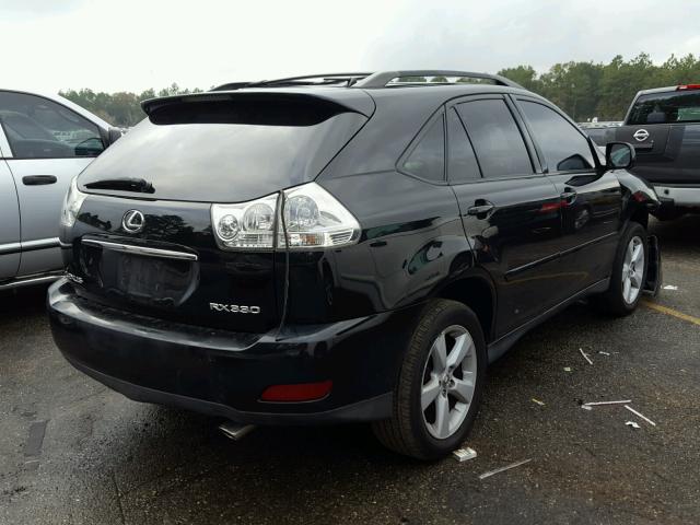 2T2GA31U16C049250 - 2006 LEXUS RX 330 BLACK photo 4