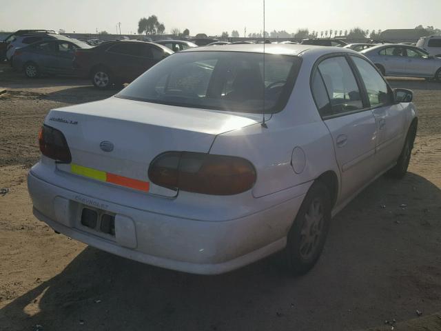 1G1NE52J3X6243229 - 1999 CHEVROLET MALIBU LS WHITE photo 4