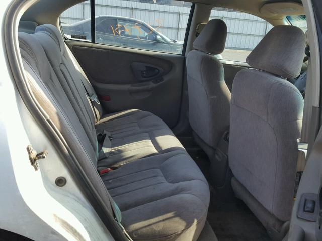 1G1NE52J3X6243229 - 1999 CHEVROLET MALIBU LS WHITE photo 6